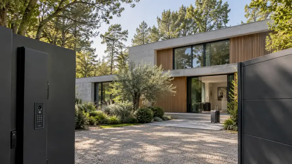 Maison d’architecte contemporaine suivie pour un propriétaire expatrié