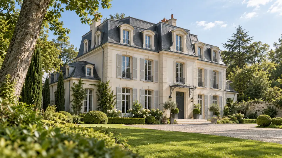 Propriété préservée et présentée avec soin pendant sa mise en vente
