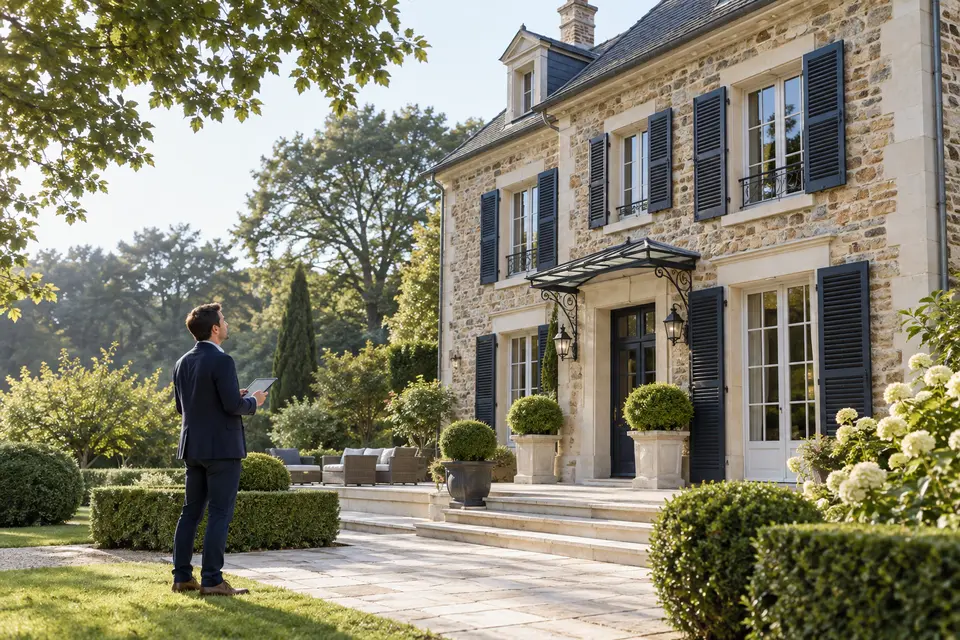 Extérieurs d’une propriété privée